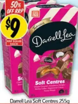 NQR Darrell Lea Soft Centres offer