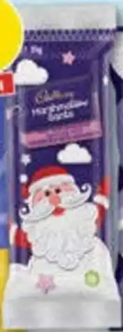 NQR Violet Crumble Cream Filled Santa offer