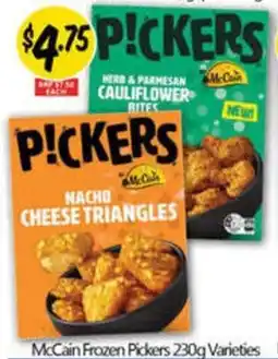 NQR McCain Frozen Pickers offer