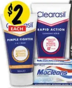 NQR Clearasil Pimple Fighter or Rapid Action offer