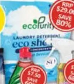 NQR Ecopurity Ultra Concentrate Laundry Sheets offer
