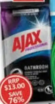 NQR Ajax Professional Bathroom Wipes offer
