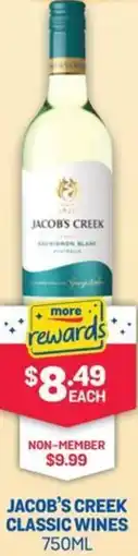 SipnSave Jacob's creek classic wines offer