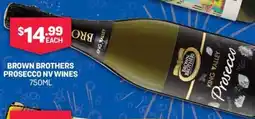 SipnSave Brown brothers prosecco nv wines offer