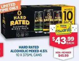 SipnSave Hard rated alcoholic mixed 4.5% offer