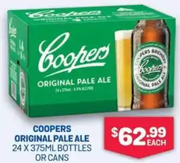 SipnSave Coopers original pale ale offer