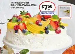 IGA The Country Chef Bakery Co. Pavlova offer