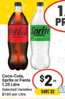 IGA Coca-Cola, Sprite or Fanta offer