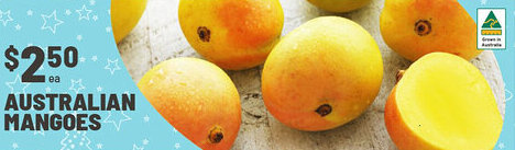 IGA Australian mangoes offer