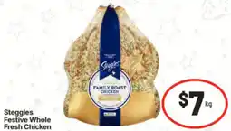 IGA Steggles Festive Whole Fresh Chicken offer
