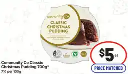 IGA Community Co Classic Christmas Pudding offer