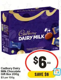IGA Cadbury Dairy Milk Chocolate Gift Box offer