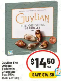 IGA Guylian The Original Seashells Chocolate Box offer