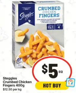 IGA Crumbed Chicken Fingers offer