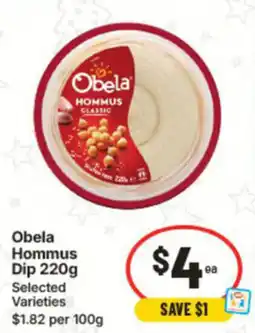 IGA Obela Hommus Dip offer