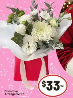 IGA Christmas Arrangement offer