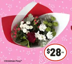 IGA Christmas Posy offer