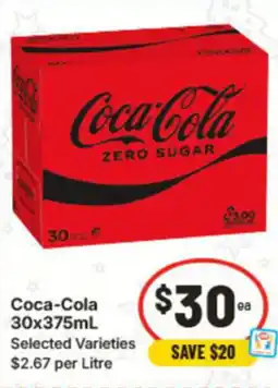 IGA Coca-Cola offer
