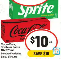 IGA Coca-Cola Sprite or Fanta offer