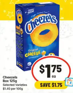 IGA Cheezels Box offer