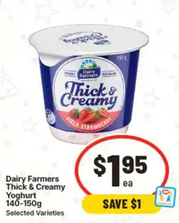 IGA Dairy Farmers Thick & Creamy Yoghurt offer