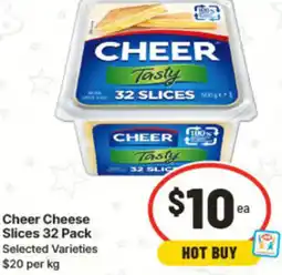 IGA Cheer Cheese Slices offer