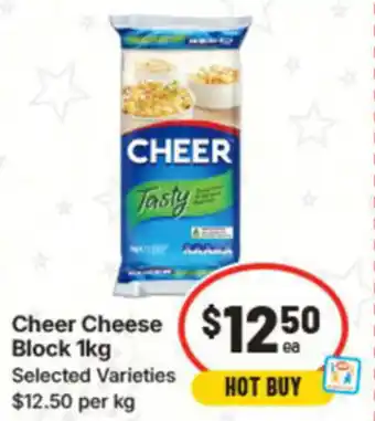 IGA Cheer Cheese Block offer