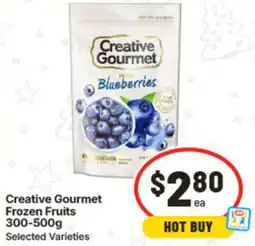 IGA Creative Gourmet Frozen Fruits offer