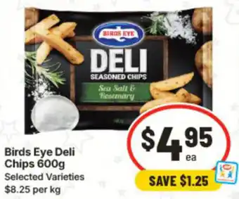 IGA Birds Eye Deli Chips offer