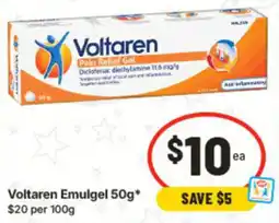 IGA Voltaren Emulgel offer