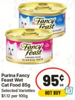 IGA Purina Fancy Feast Wet Cat Food offer