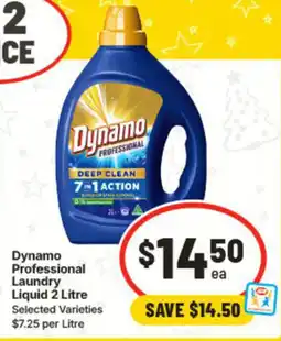 IGA Dynamo Professional Laundry Liquid offer