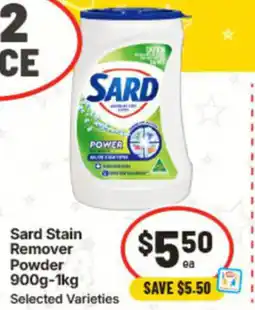 IGA Sard Stain Remover Powder offer
