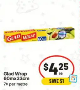 IGA Glad Wrap offer
