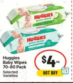 IGA Huggies Baby Wipes offer