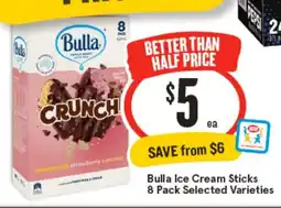IGA Bulla Ice Cream Sticks offer