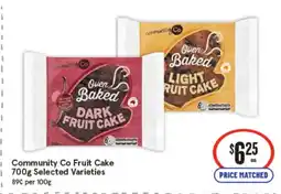 IGA Community co fruit cake offer