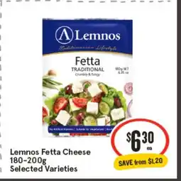 IGA Lemnos Fetta Cheese offer