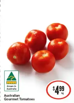 IGA Australian gourmet tomatoes offer