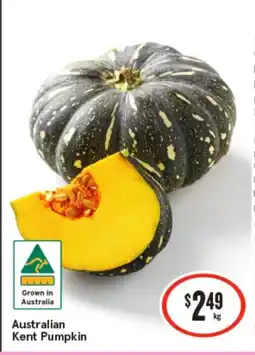 IGA Australian kent pumpkin offer