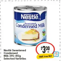 IGA Nestlé Sweetened Condensed Milk offer