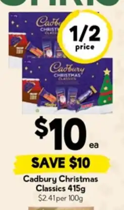 Drakes Cadbury Christmas Classics offer