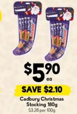 Drakes Cadbury christmas stocking offer