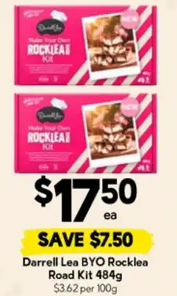 Drakes Darrell lea byo rocklea road kit offer