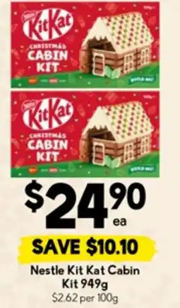 Drakes Nestle kit kat cabin offer