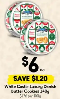 Drakes White Castle Luxury Danish Butter Cookies offer