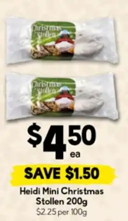 Drakes Heidi Mini Christmas Stollen offer