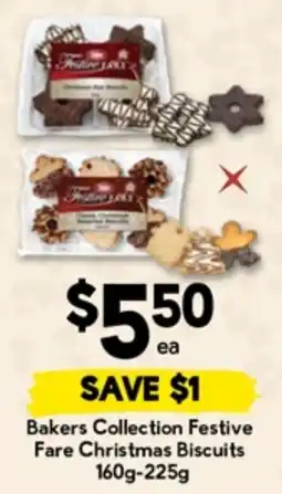 Drakes Bakers Collection Festive Fare Christmas Biscuits offer