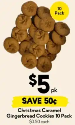 Drakes Christmas Caramel Gingerbread Cookies offer