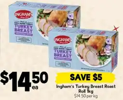 Drakes Ingham's Turkey Breast Roast Roll offer